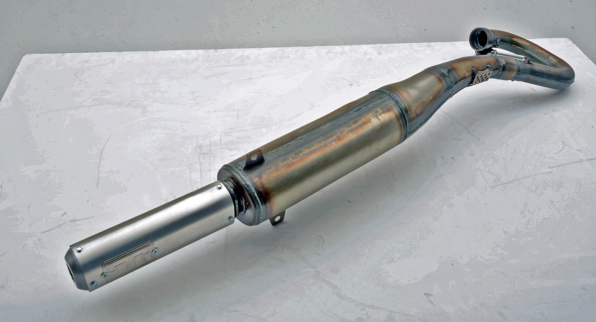 Polaris Trail Blazer 250 2000 - ATV National Pipe with Oval Aluminum