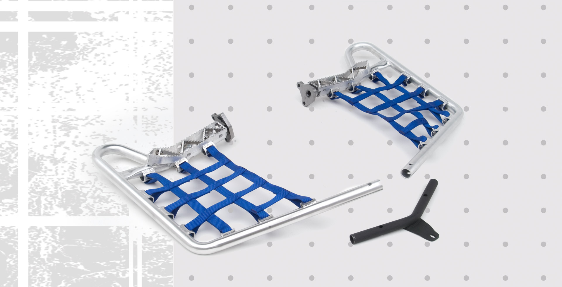 Kawasaki KFX 700 2006 - National Series Race Peg Nerf Bars - DG