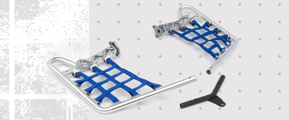 Yamaha Raptor 700R 2006-12 - DG Performance National Series Race Peg Nerf Bars