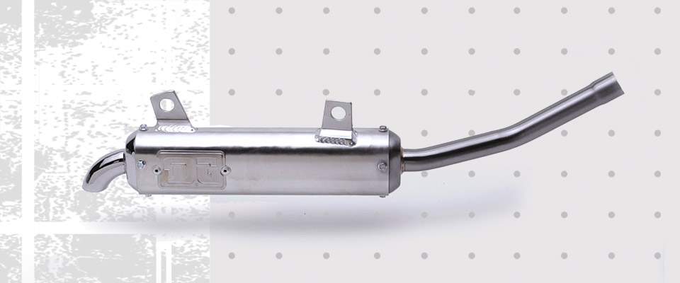 Honda CR250 1997-99 - DG Performance Type II Oval Silencer